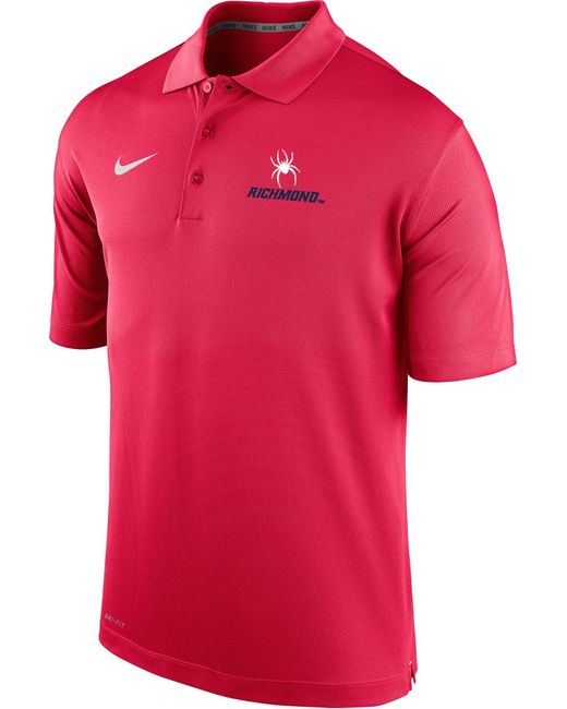 Nike Richmond Spiders Red Varsity Polo for Men - Lyst