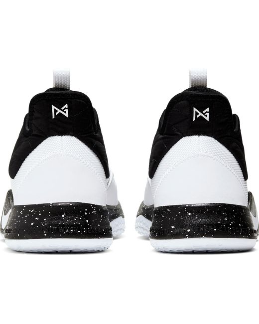 pg3 shoes black and white