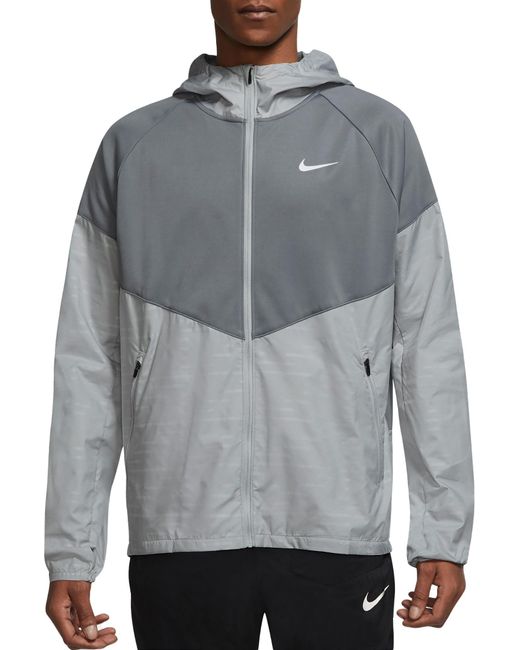 Nike Therma-fit Repel Run Division Miler Jacket in lt Smoke Grey (Gray ...