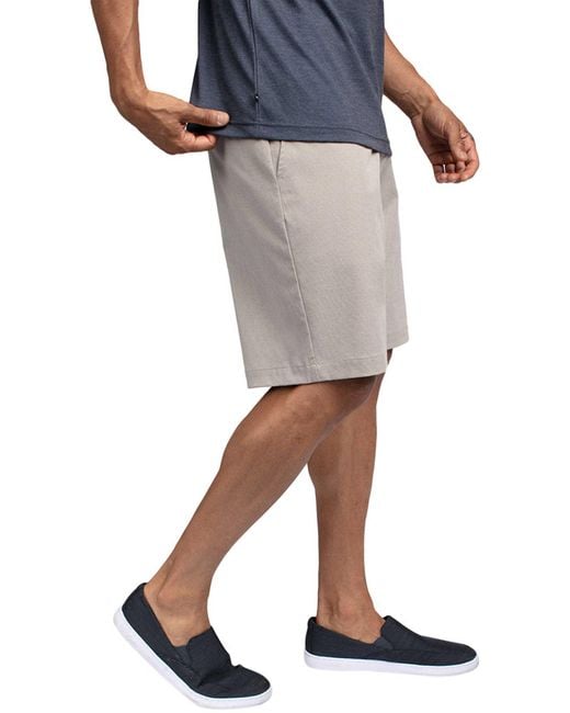 Travis Mathew Carlsbad Golf Shorts in Light Khaki (Gray) for Men - Lyst