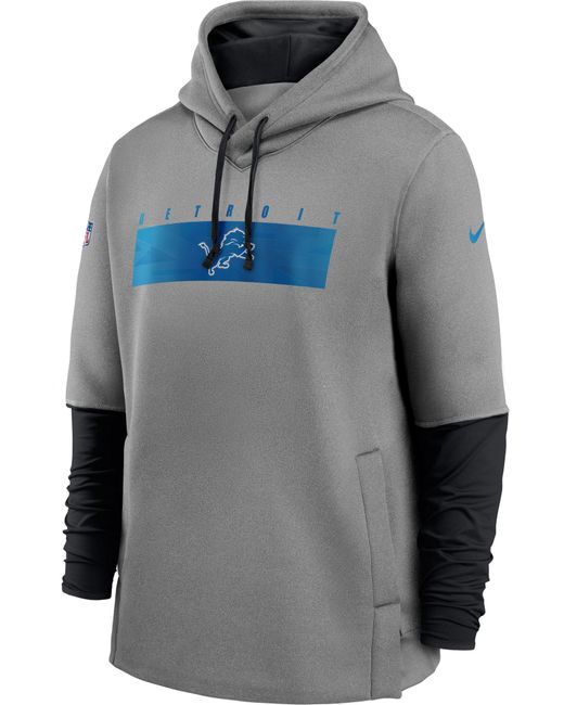 detroit lions grey sweatshirt