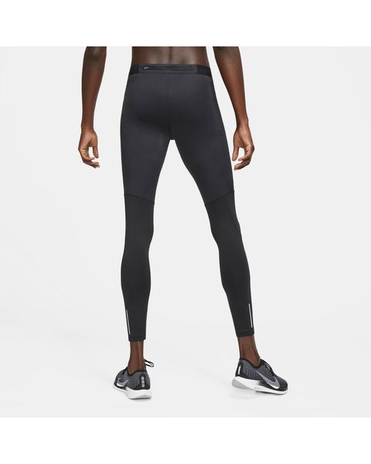Nike Phenom Elite Running Tights in Black for Men - Lyst