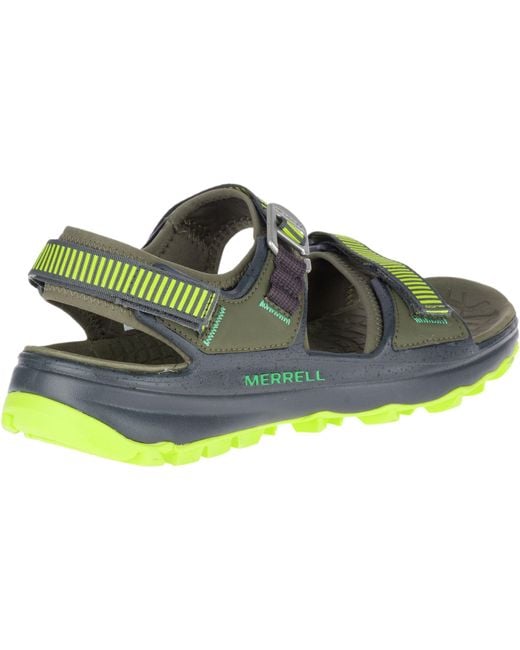 merrell men's choprock strap hiking sandals