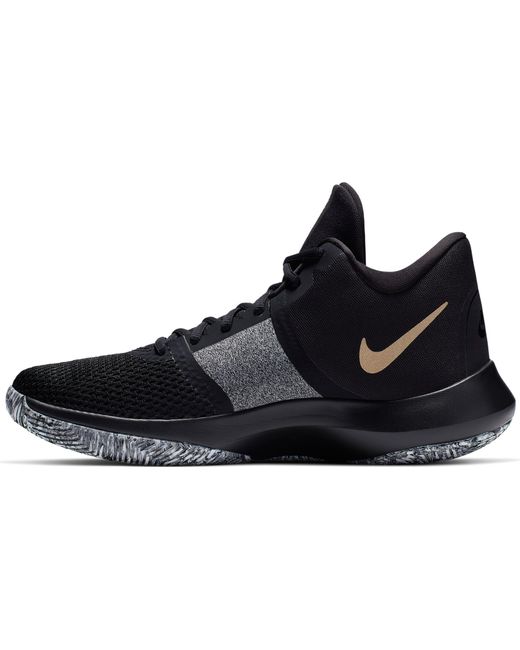 nike air precision 2 black gold