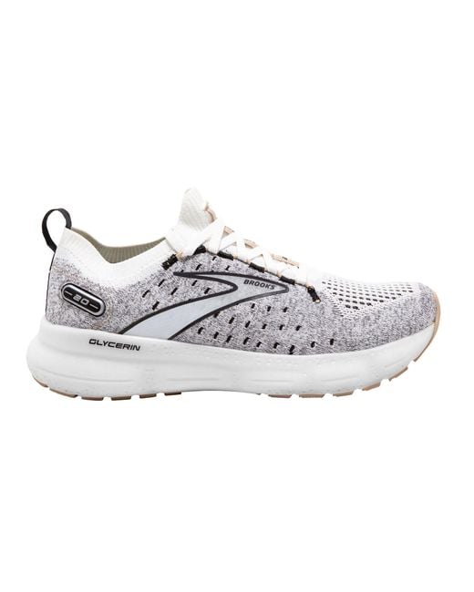 brooks men's glycerin stealthfit gts 20 running shoes