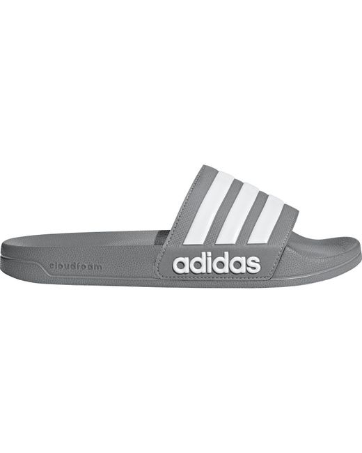 adidas gray slides
