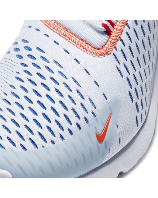 Nike Synthetic Air Max 270 In White Blue Red Blue For Men Save 14 Lyst