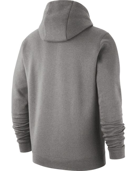 Download Nike Kentucky Wildcats Grey Club Fleece Pullover Hoodie in ...