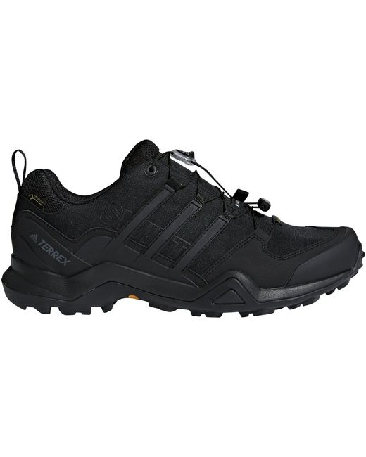 adidas Rubber Terrex Swift R2 Gore-tex Hiking Shoes in Black/Black/Black  (Black) | Lyst