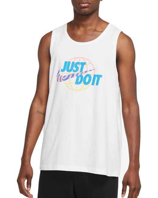 Nike Festival Hbr Tank Top in White for Men Lyst