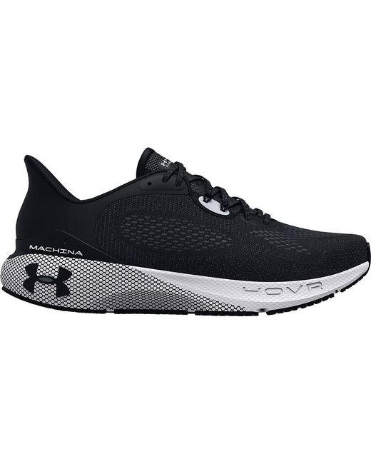 Under Armour Hovr Machina 3 Running Shoes in Black/White (Black) for ...