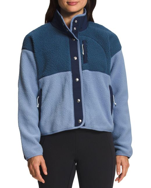 The North Face Cragmont Fleece Jacket in Blue Lyst