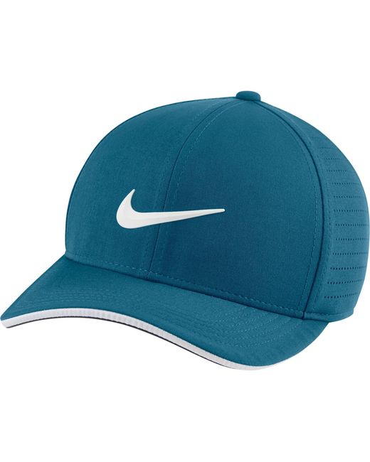 Nike Dri-fit Adv Classic99 Perforated Golf Hat in Blue for Men | Lyst
