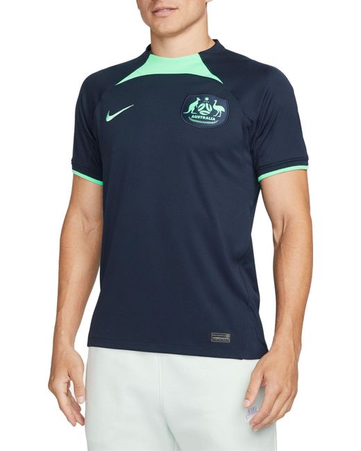 Nike Australia '22 Away Replica Jersey in Blue for Men Lyst