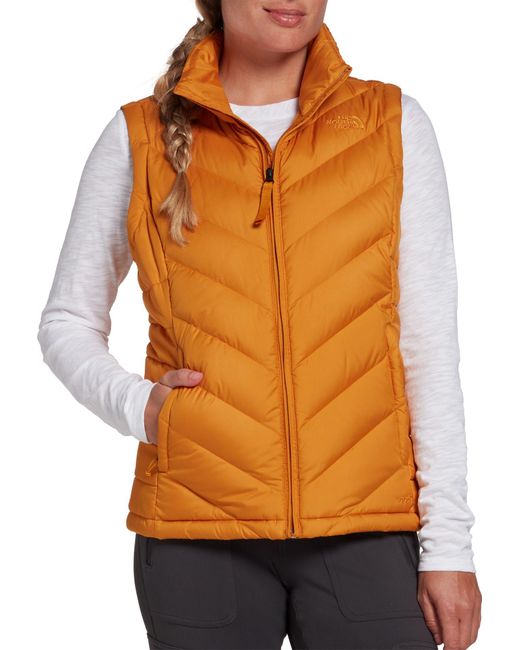 The North Face Alpz 2.0 Down Vest in Orange - Lyst