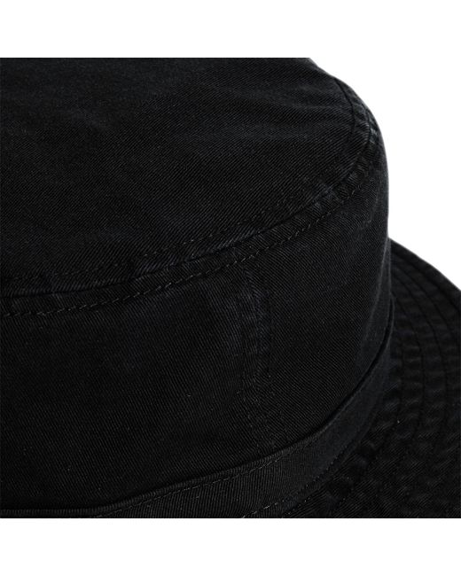adidas washed black bucket hat
