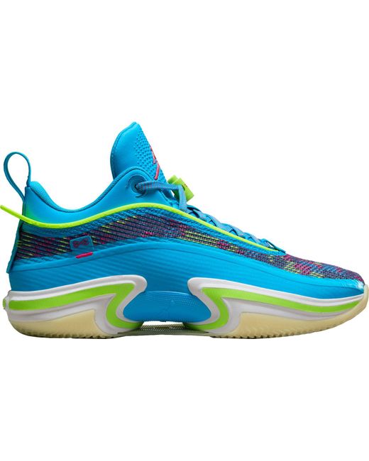 Nike Rubber Air Xxxvi Low Luka Basketball Shoes in Blue/Green/Pink ...
