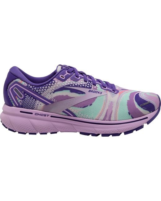 Brooks Empower Her Collection Ghost 14 Running Shoes in Purple | Lyst