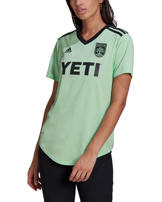 adidas Austin Fc '22'23 Secondary Replica Jersey in Green Lyst