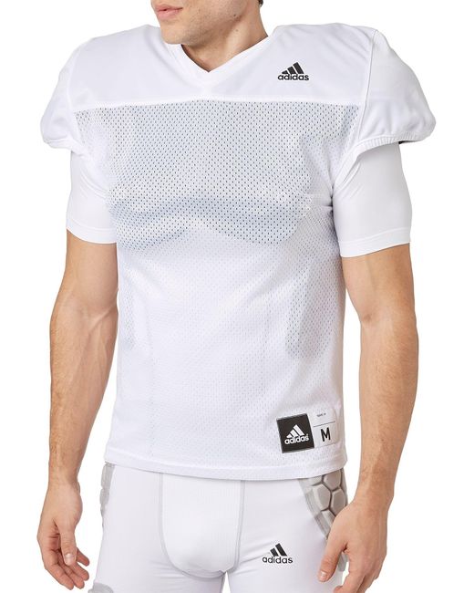 adidas Synthetic Adult Football Practice Jersey in White Lyst