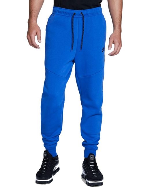 Nike Tech Fleece Jogger in Blue for Men - Lyst