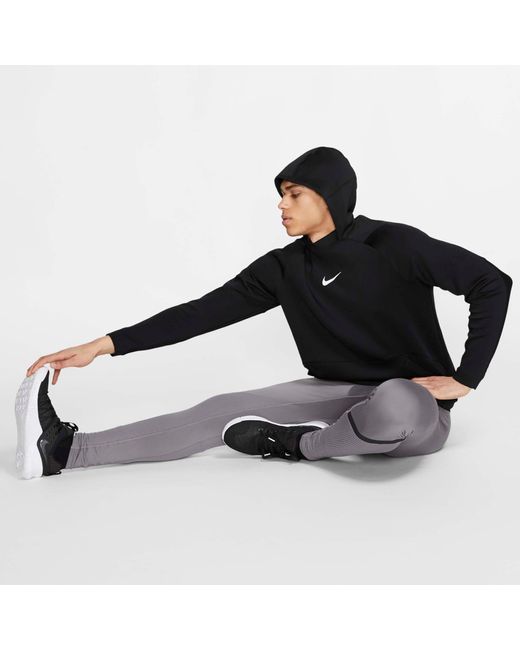 nike pro pullover fleece hoodie