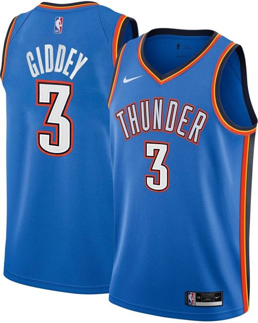 josh giddey thunder jersey