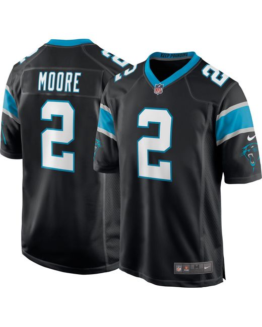 Nike Black Carolina Panthers D.j. Moore #2 Alternate Game Jersey for men