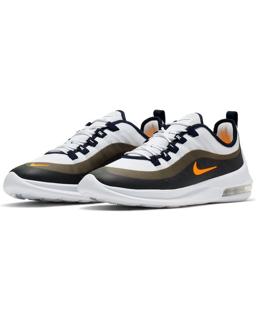 nike air max axis orange white