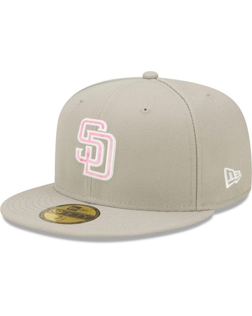 KTZ Mother's Day '22 San Diego Padres Grey 59fifty Fitted Hat in Gray