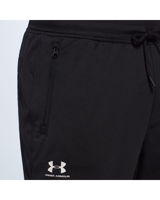 under armour storm joggers black