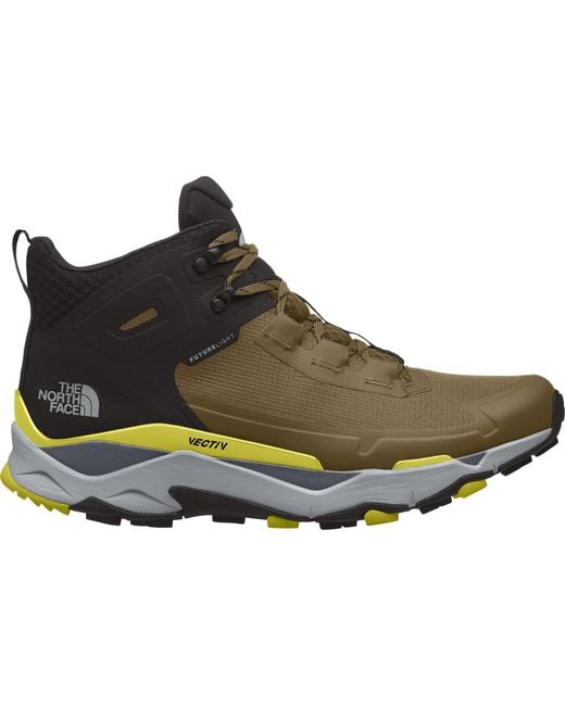 The North Face Rubber Vectiv Exploris Mid Futurelight Boots in Olive ...