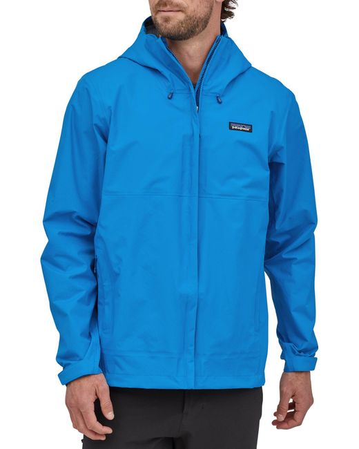 Patagonia Torrentshell 3l Rain Jacket in Blue for Men - Lyst