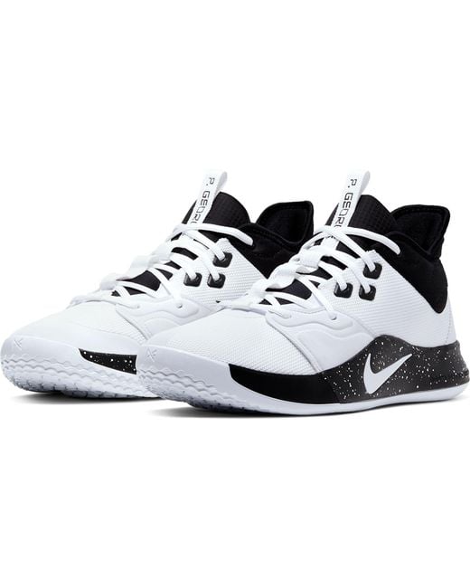 Nike Pg3 Basketball Shoes in White 