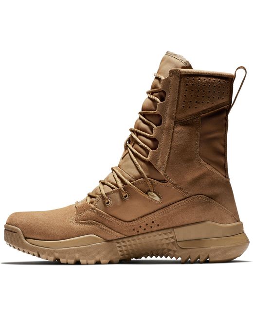coyote brown nike combat boots