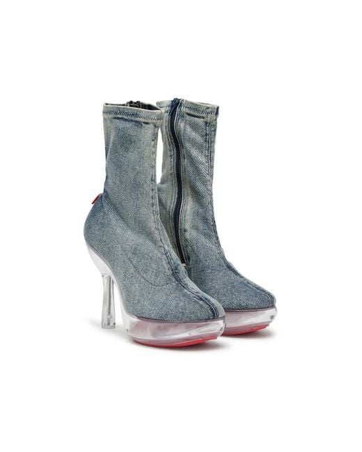 DIESEL ショートブーツ Blue