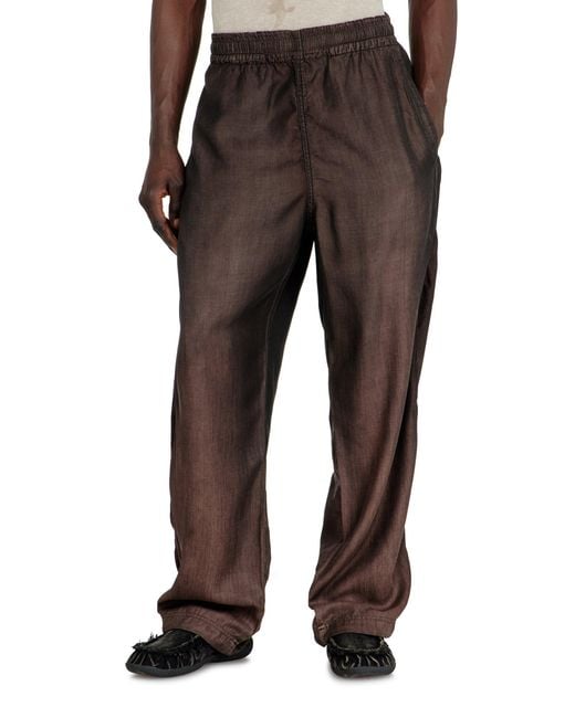 DIESEL Black Relaxed Jeans Regular Waist D-Roder, Colored, Elastic Waistband