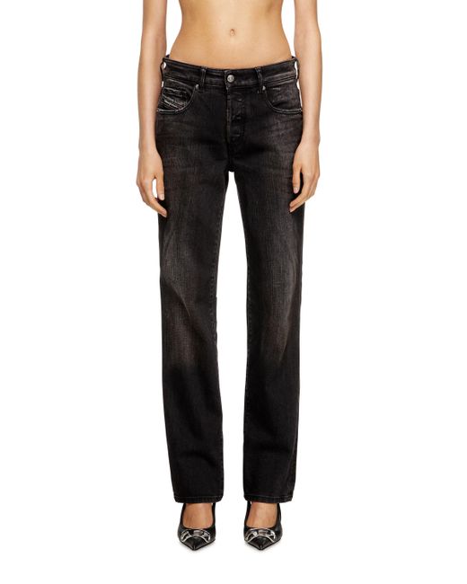 DIESEL Black Regular Jeans