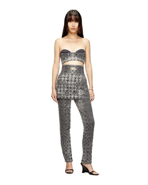 DIESEL Gray Slim Jeans