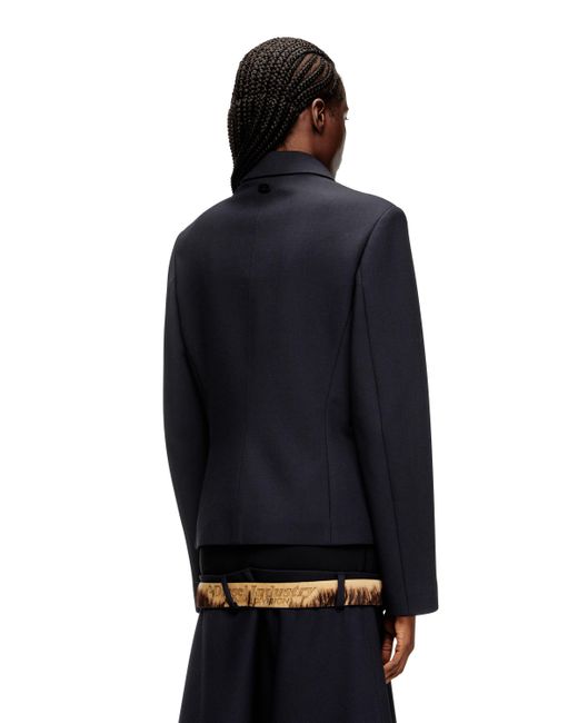 DIESEL Blue Collared Jacket