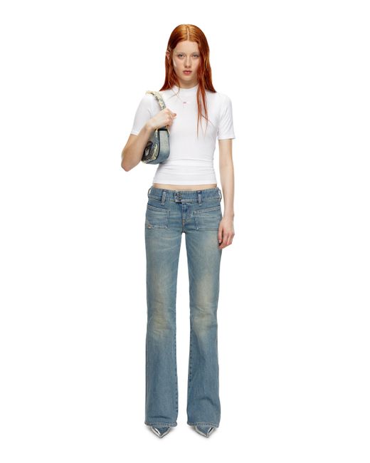 DIESEL Blue Bootcut & Flare D-Hush 09J55 Jeans