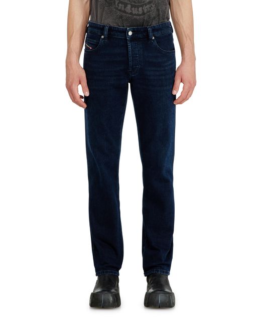 DIESEL Blue Slim Jeans Regular Waist 1993 D-Vyl, Dark, Button Fly for men