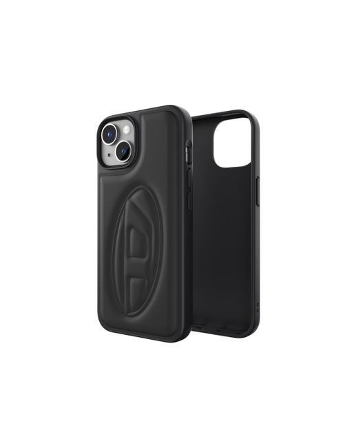 DIESEL Black Moulded Case D Logo For I Phone 14
