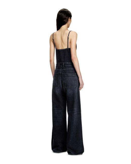 DIESEL Strappy Jumpsuit Blue