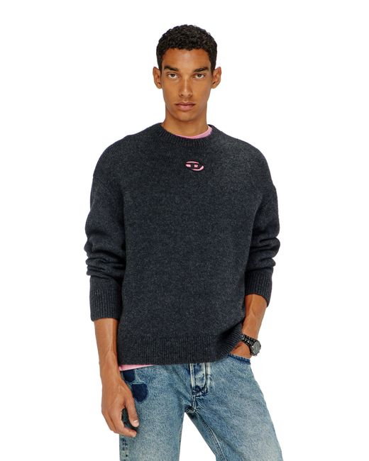 DIESEL Blue Jumper for men