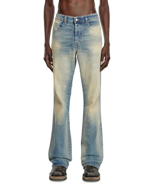 DIESEL Blue Bootcut Jeans Regular Waist 1998 D-Buck for men