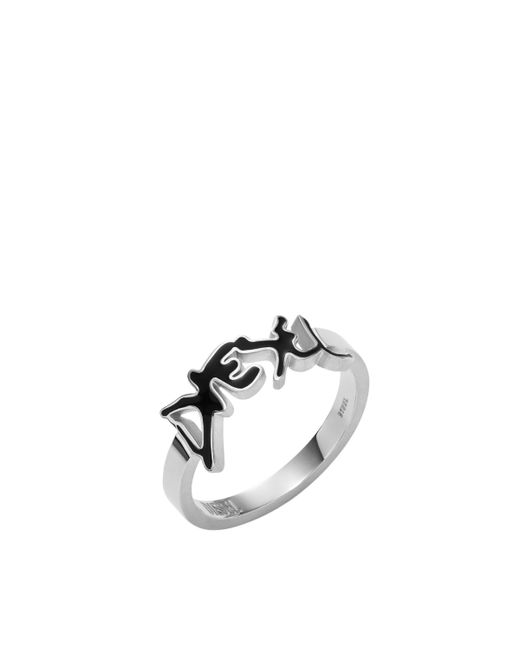 DIESEL Multicolor Stainless Steel Ring for men