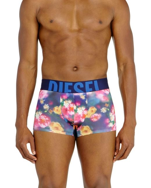 DIESEL Blue Trunks for men