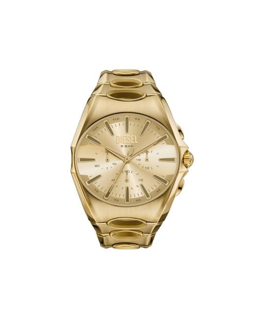 DIESEL Metallic D-Curve-Tone Stainless Steel Watch for men
