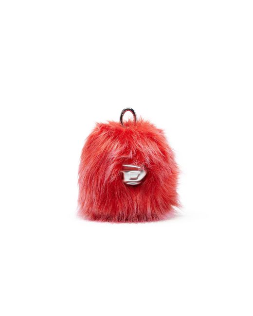 DIESEL Red Soft Touch Bag Charm